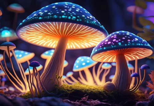 growing mushrooms at home - magic mushrooms